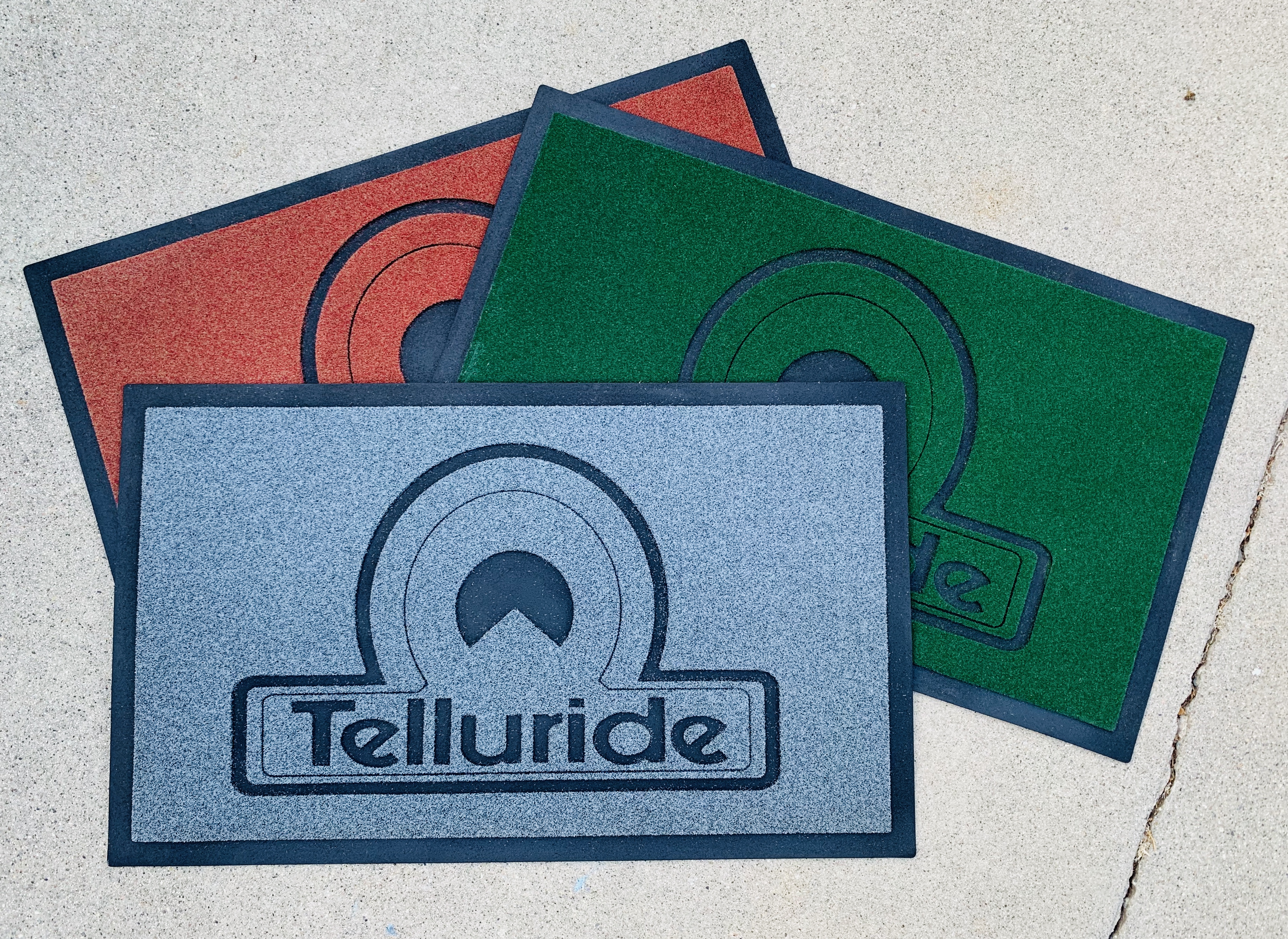 Telluride Vintage Logo Door Mat New Orleans Water Meter Door