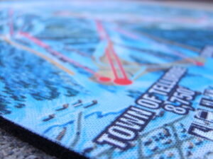 Telluride Ski Area Trailmap doormat