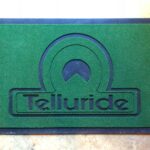 Telluride Vintage Logo Doormat GREEN