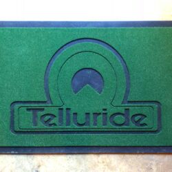 Telluride Vintage Logo Doormat GREEN