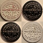 Limited Edition Soft Enamel New Orleans Water Meter Pins